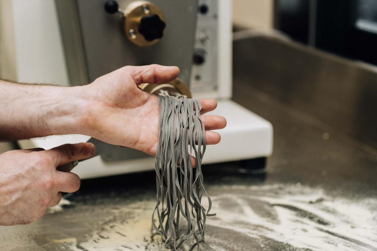 Peppers Waymouth Hotel Аделаїда Екстер'єр фото Pasta being made with a pasta machine